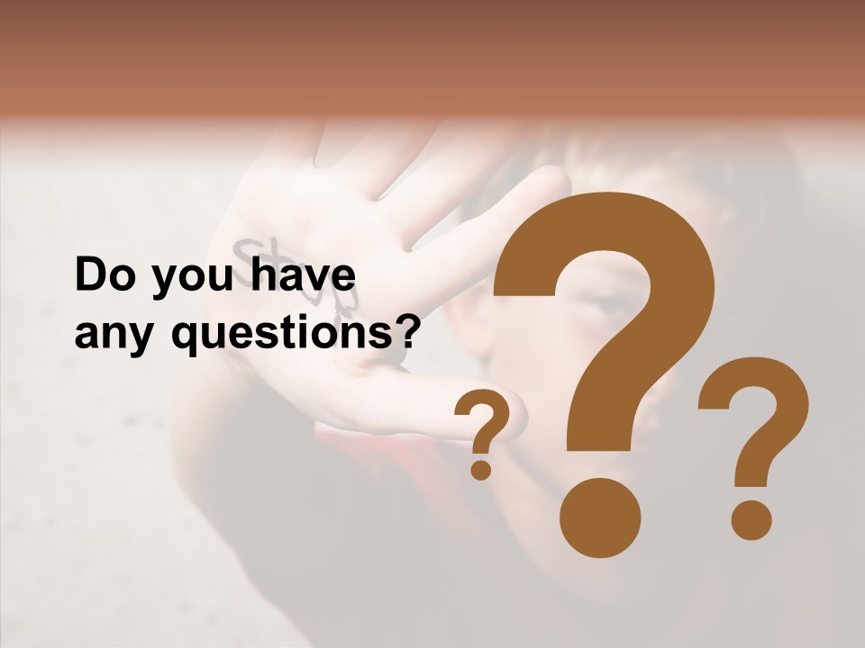 Person Domestic Punishment PowerPoint Template