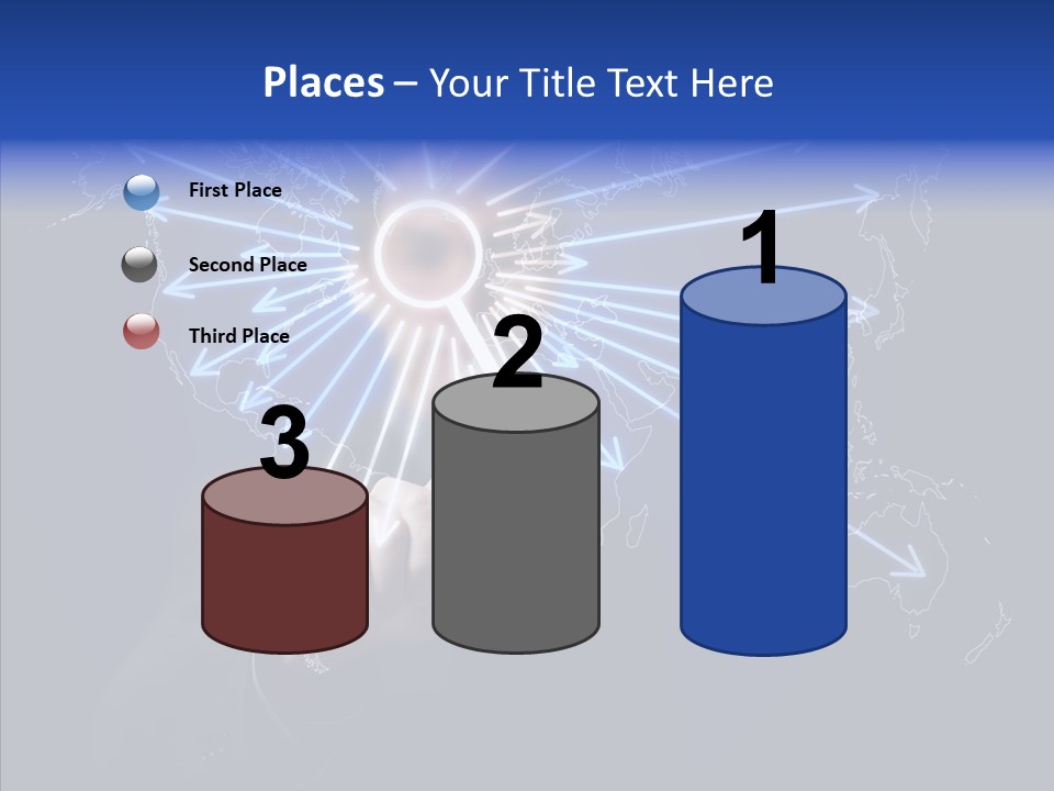 Push User Connection PowerPoint Template