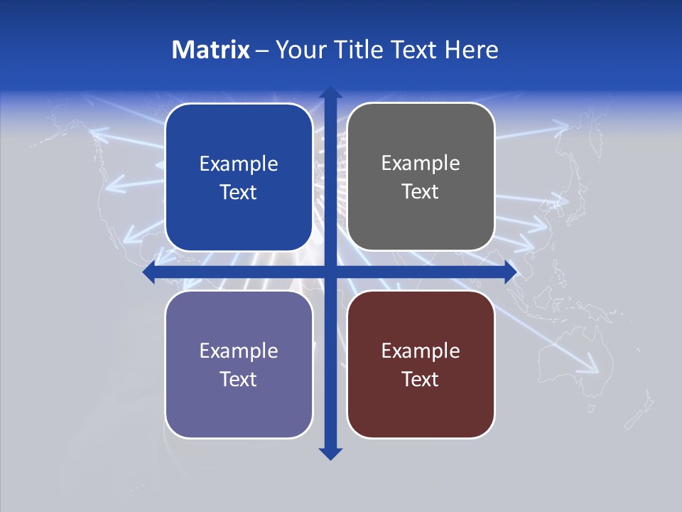 Push User Connection PowerPoint Template