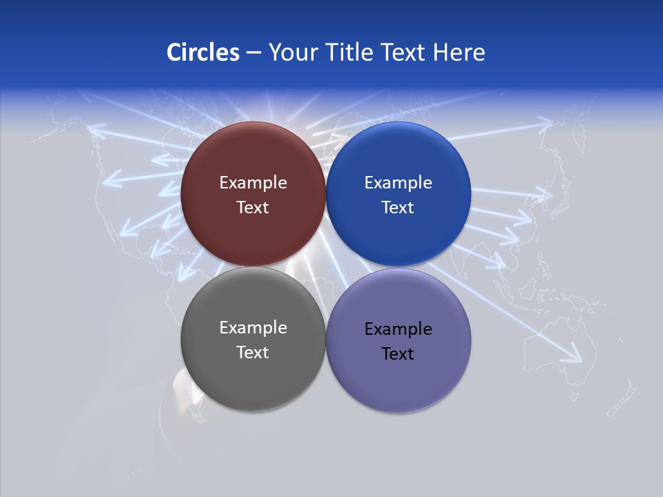 Push User Connection PowerPoint Template