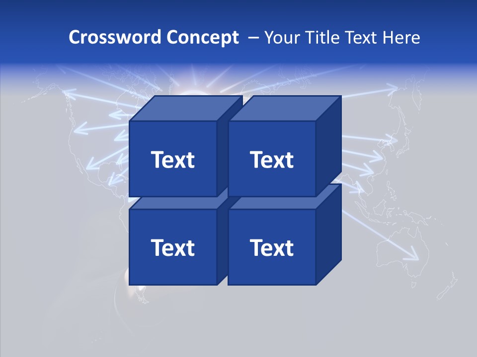 Push User Connection PowerPoint Template