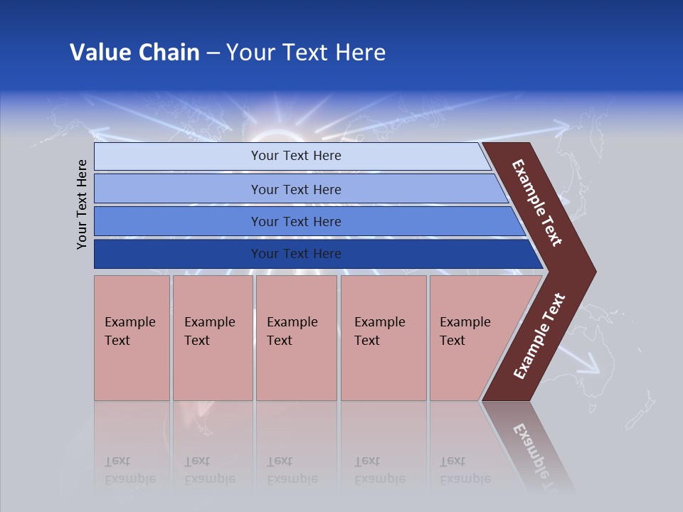 Push User Connection PowerPoint Template