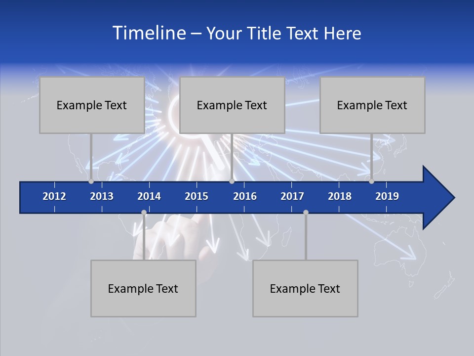 Push User Connection PowerPoint Template