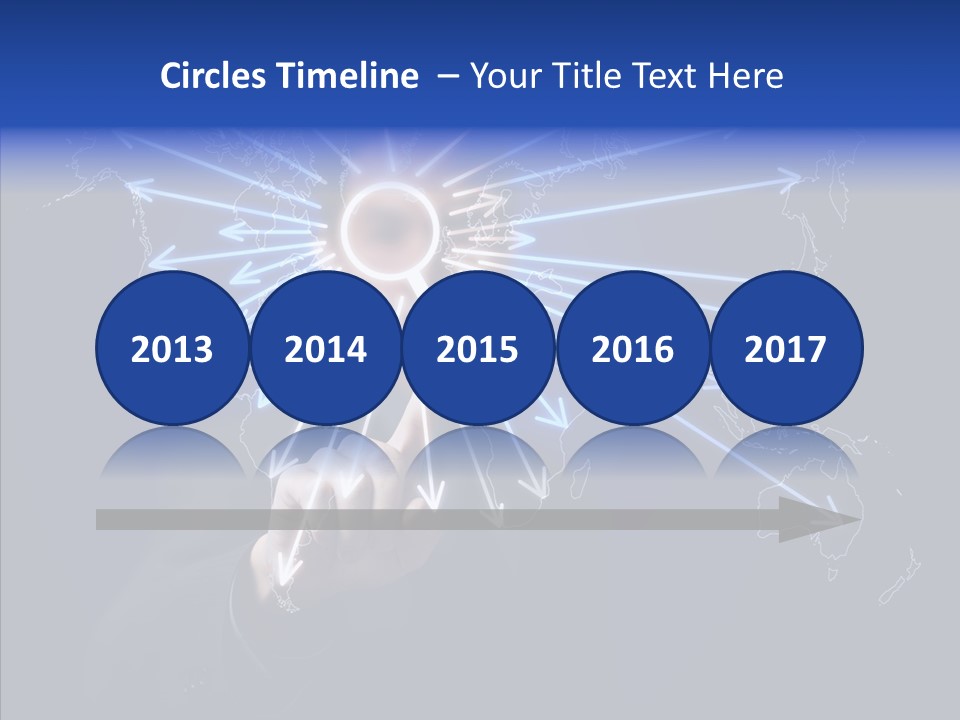 Push User Connection PowerPoint Template