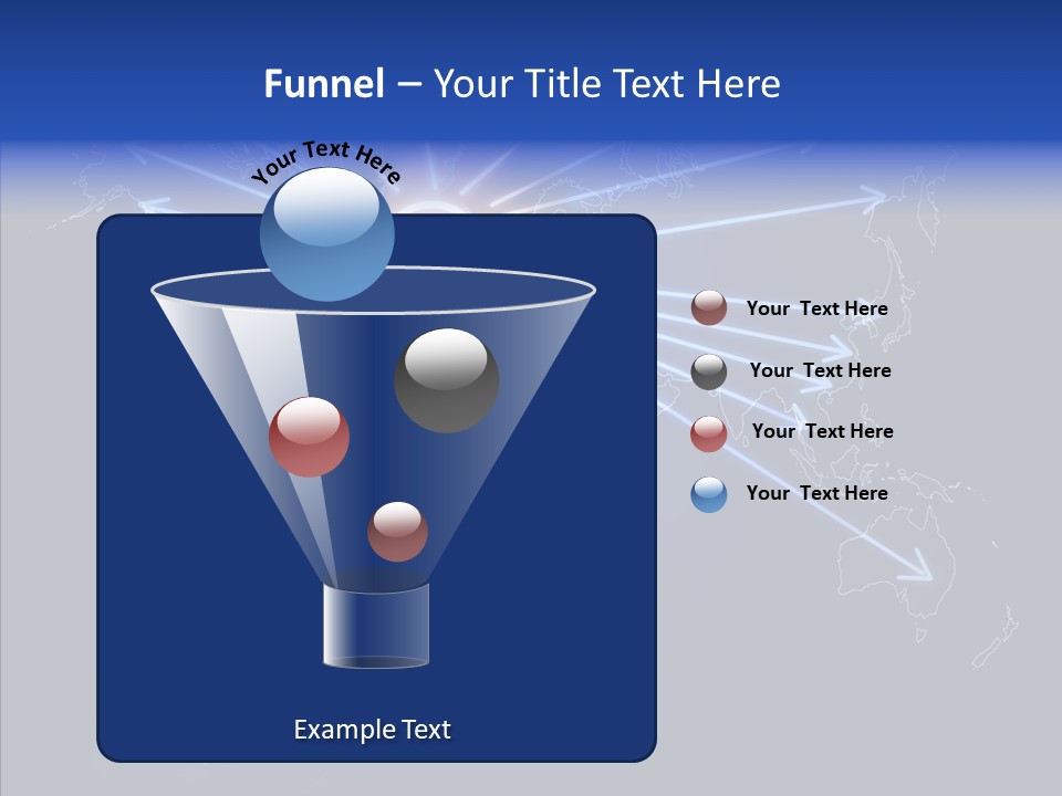 Push User Connection PowerPoint Template