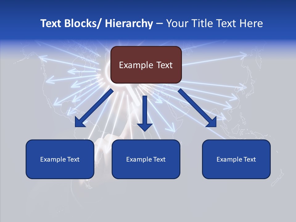 Push User Connection PowerPoint Template