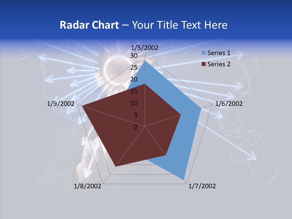 Push User Connection PowerPoint Template