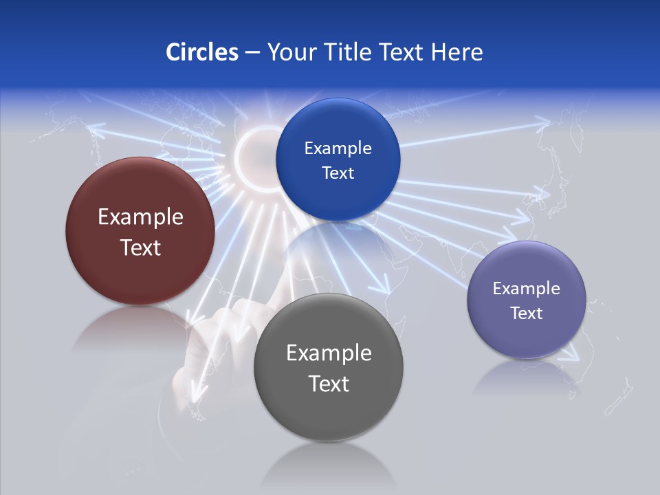 Push User Connection PowerPoint Template