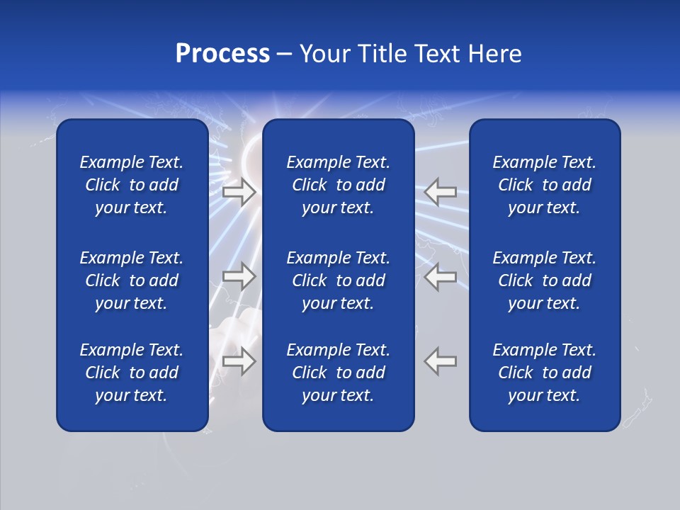 Push User Connection PowerPoint Template