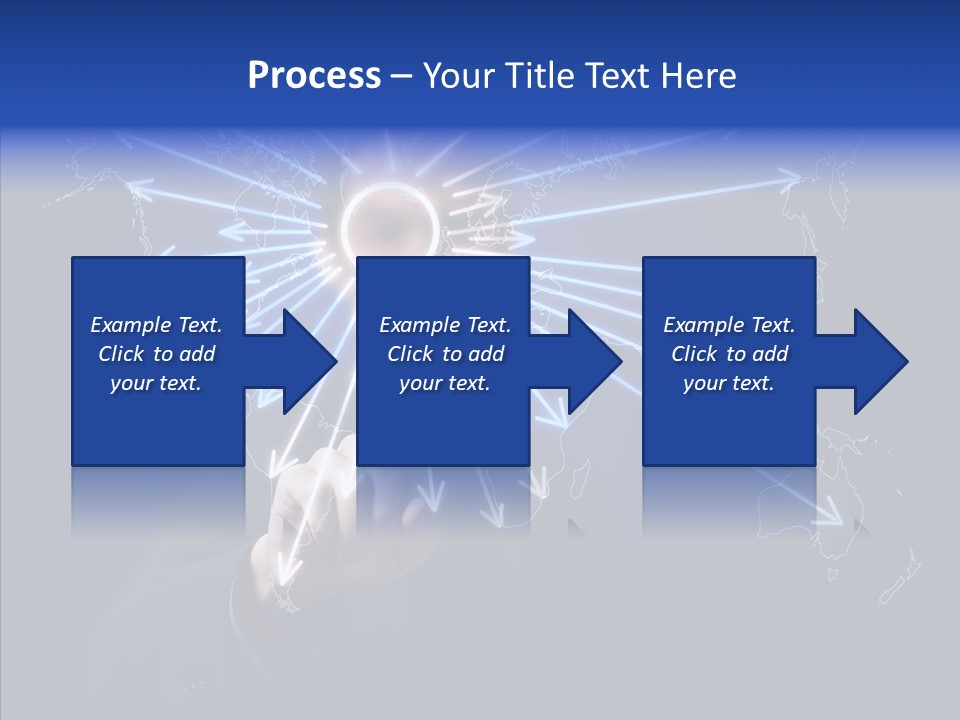 Push User Connection PowerPoint Template
