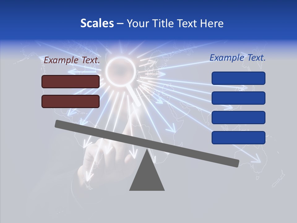 Push User Connection PowerPoint Template