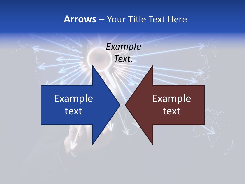 Push User Connection PowerPoint Template