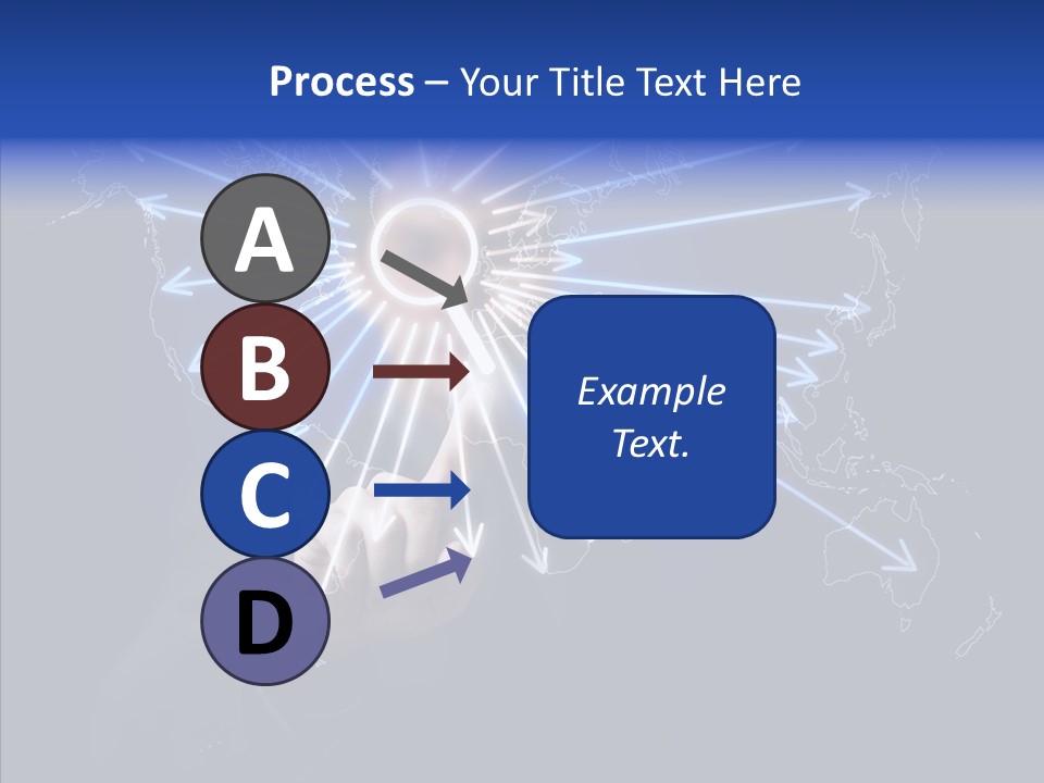 Push User Connection PowerPoint Template