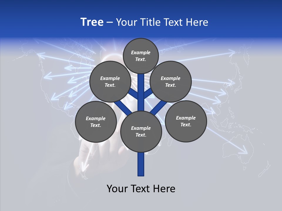 Push User Connection PowerPoint Template