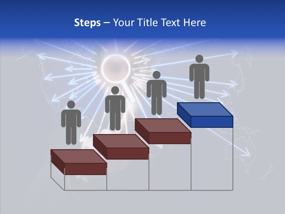 Push User Connection PowerPoint Template
