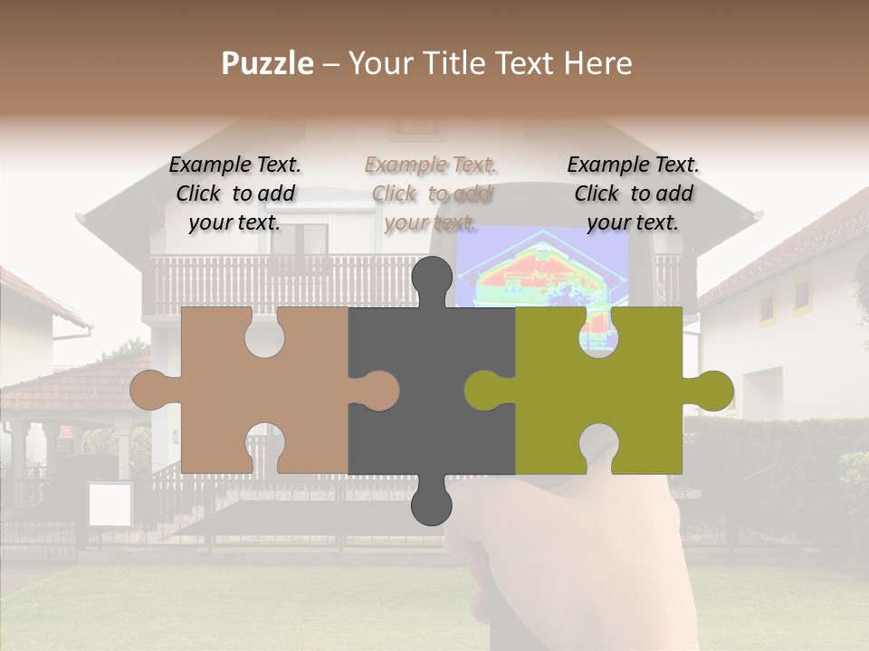 Infrared Thermal Image Thermal PowerPoint Template