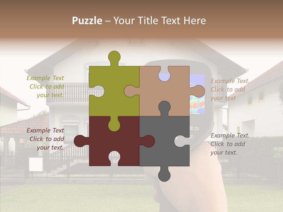Infrared Thermal Image Thermal PowerPoint Template
