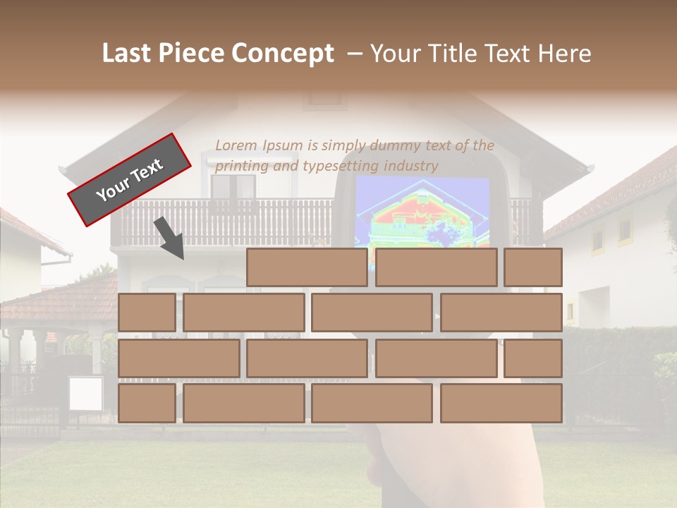 Infrared Thermal Image Thermal PowerPoint Template