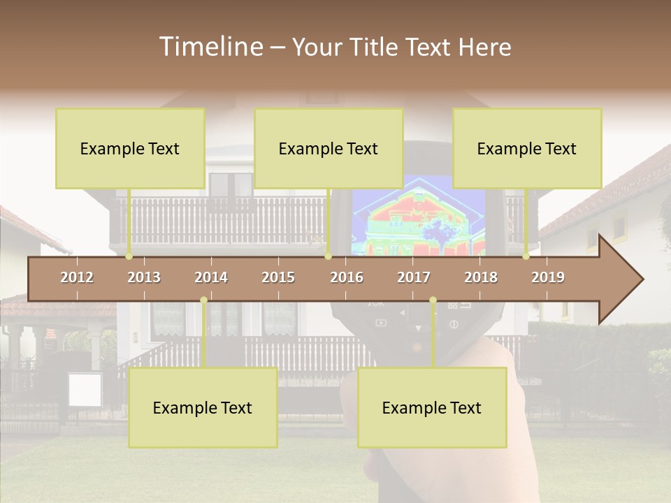 Infrared Thermal Image Thermal PowerPoint Template