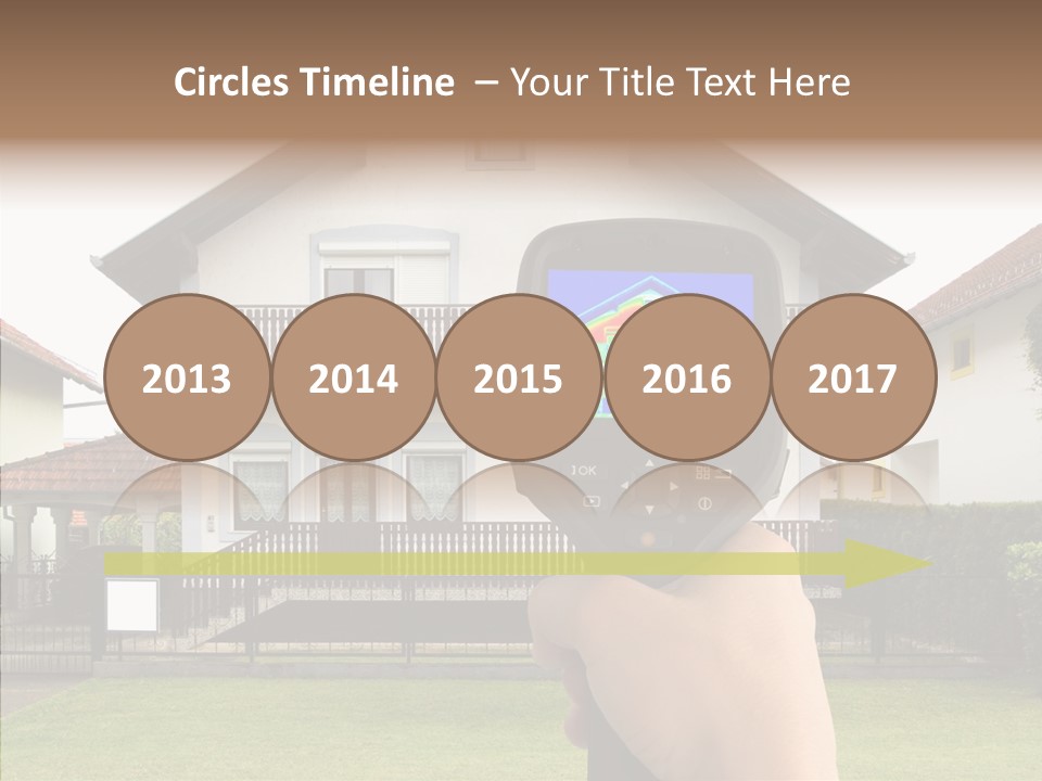 Infrared Thermal Image Thermal PowerPoint Template