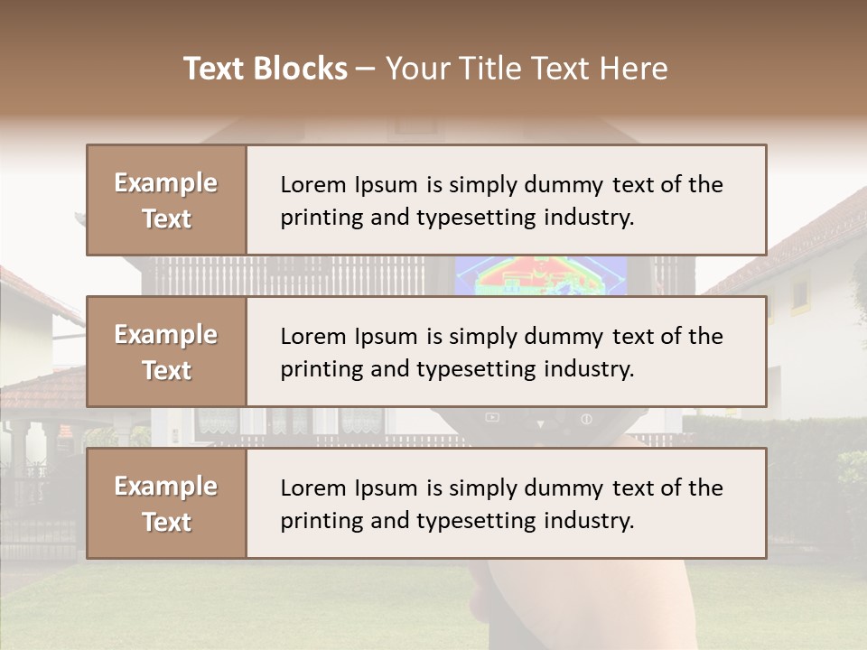 Infrared Thermal Image Thermal PowerPoint Template