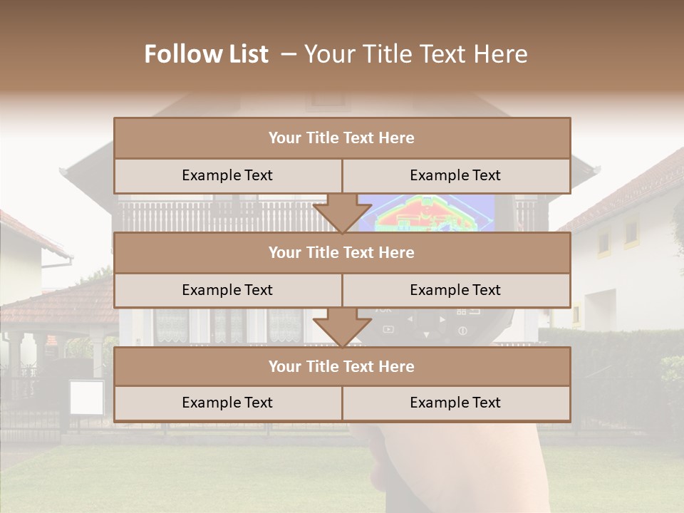 Infrared Thermal Image Thermal PowerPoint Template