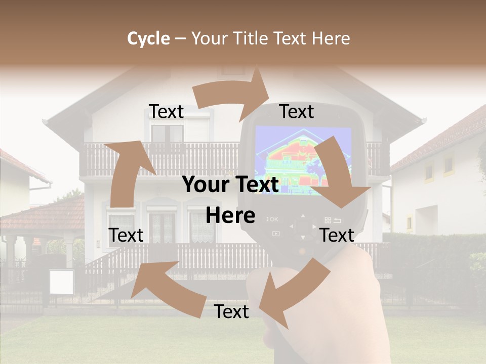 Infrared Thermal Image Thermal PowerPoint Template