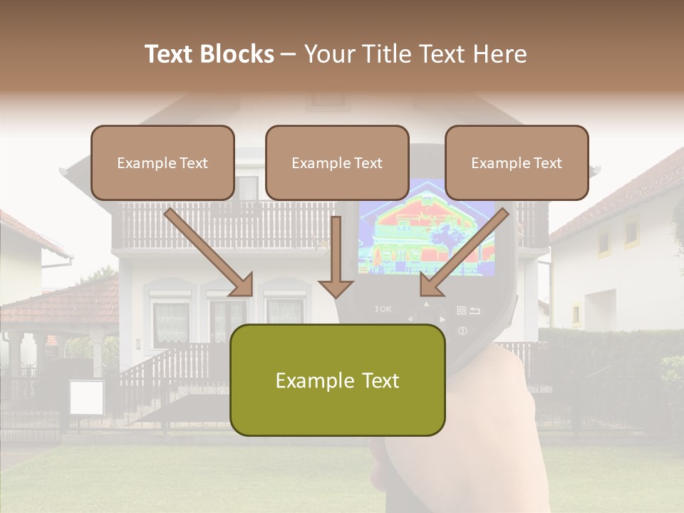 Infrared Thermal Image Thermal PowerPoint Template