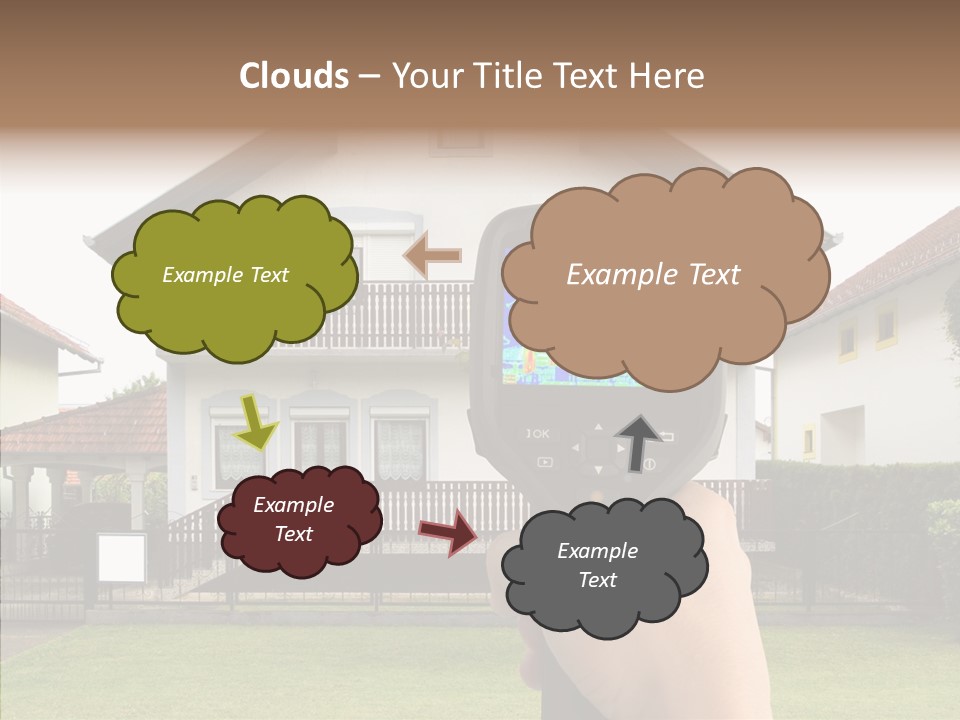 Infrared Thermal Image Thermal PowerPoint Template