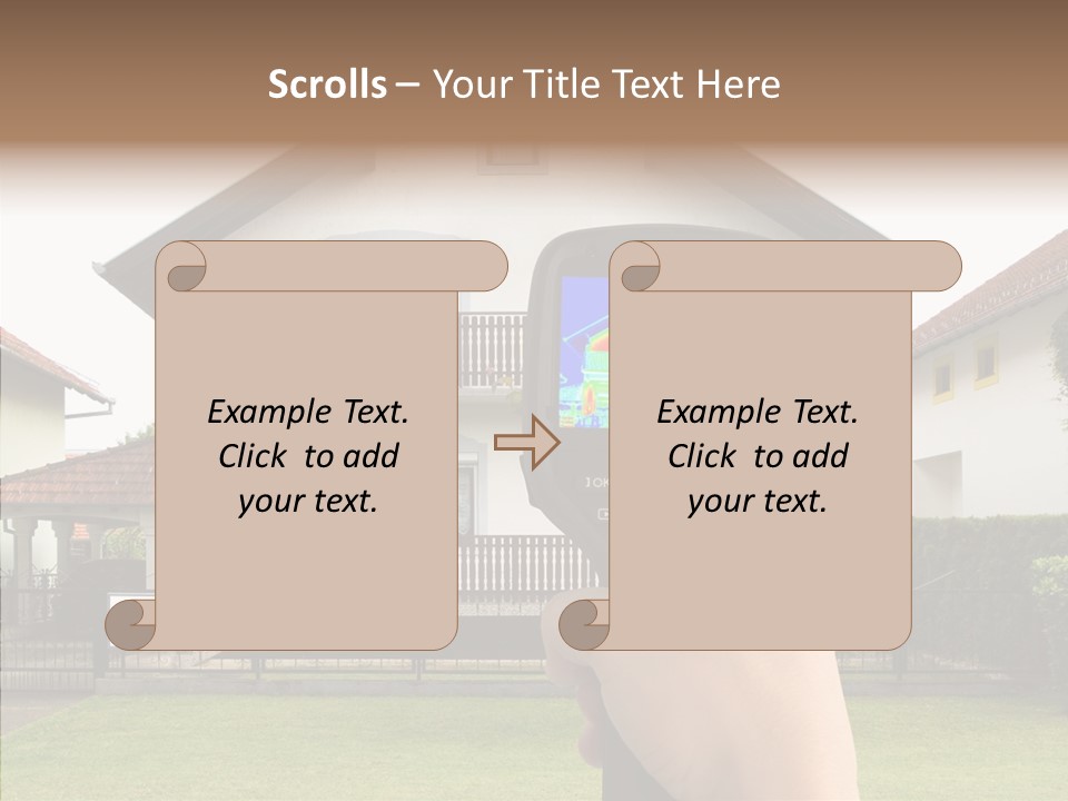 Infrared Thermal Image Thermal PowerPoint Template