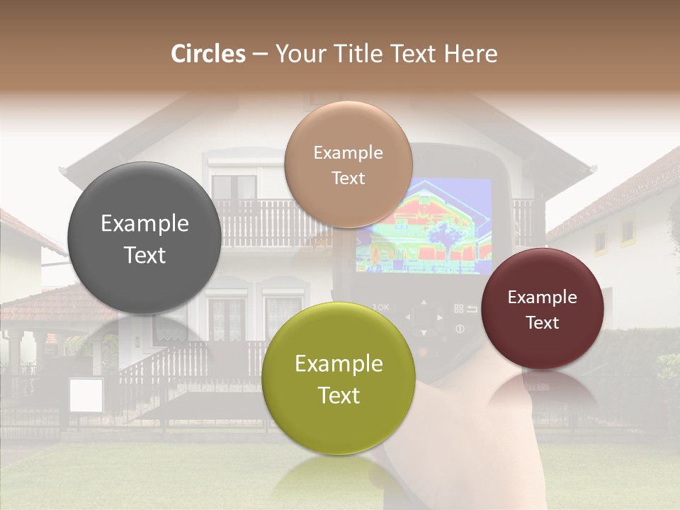 Infrared Thermal Image Thermal PowerPoint Template