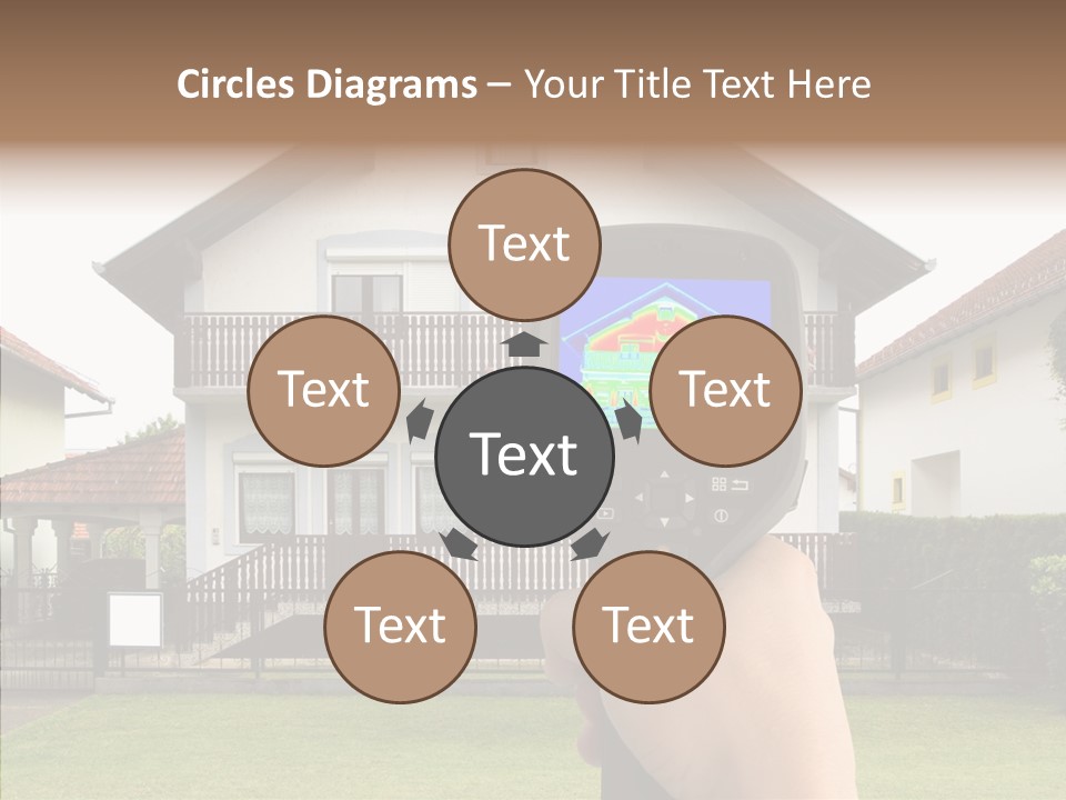Infrared Thermal Image Thermal PowerPoint Template