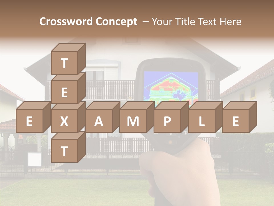 Infrared Thermal Image Thermal PowerPoint Template