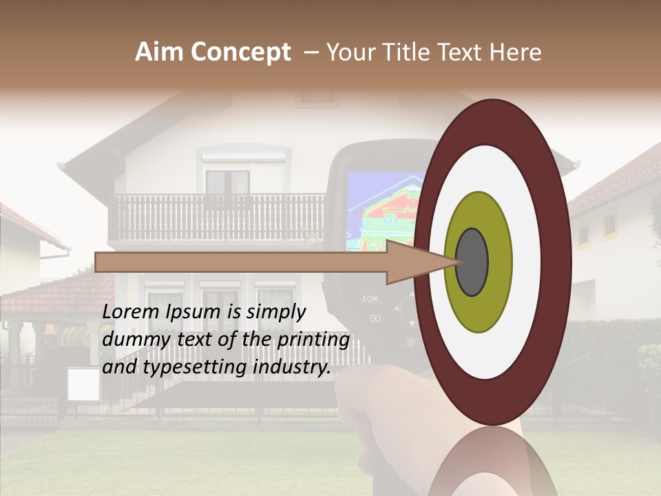 Infrared Thermal Image Thermal PowerPoint Template