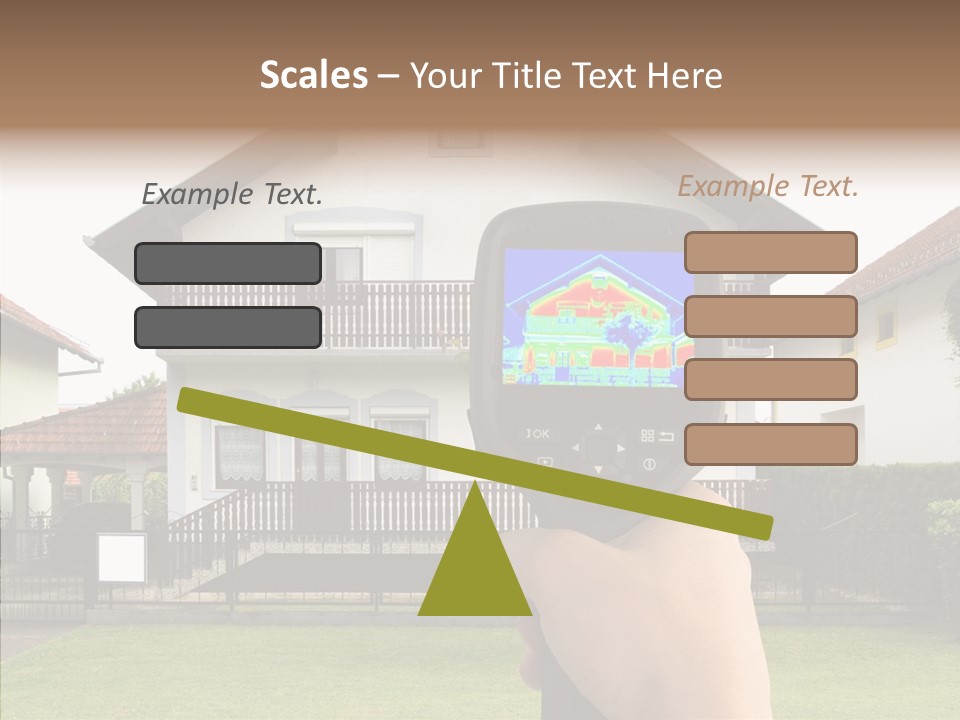 Infrared Thermal Image Thermal PowerPoint Template