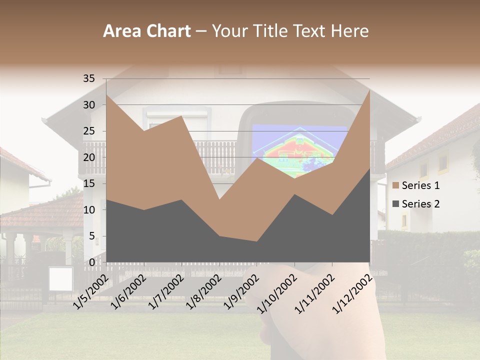 Infrared Thermal Image Thermal PowerPoint Template
