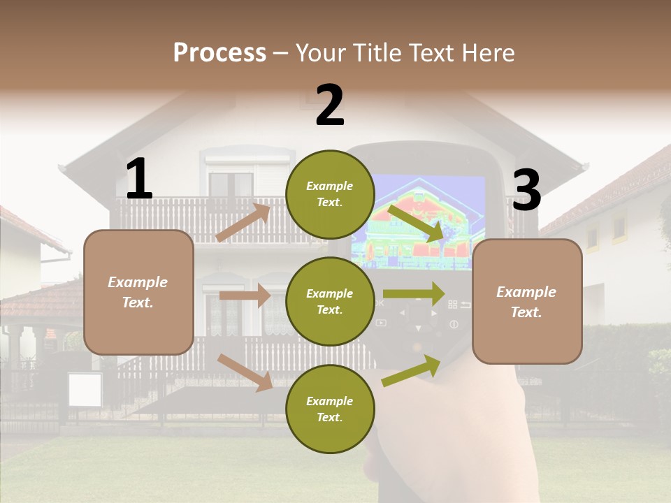 Infrared Thermal Image Thermal PowerPoint Template