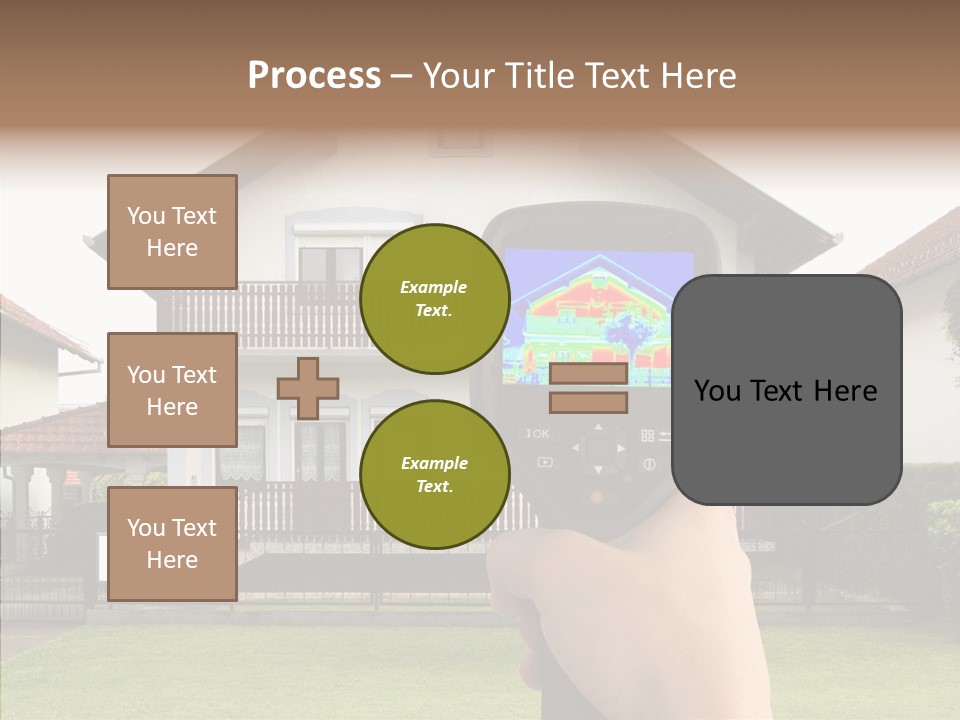 Infrared Thermal Image Thermal PowerPoint Template