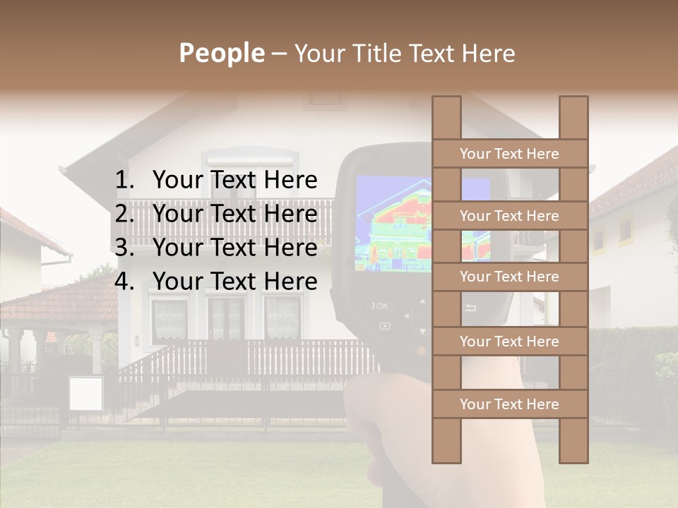 Infrared Thermal Image Thermal PowerPoint Template