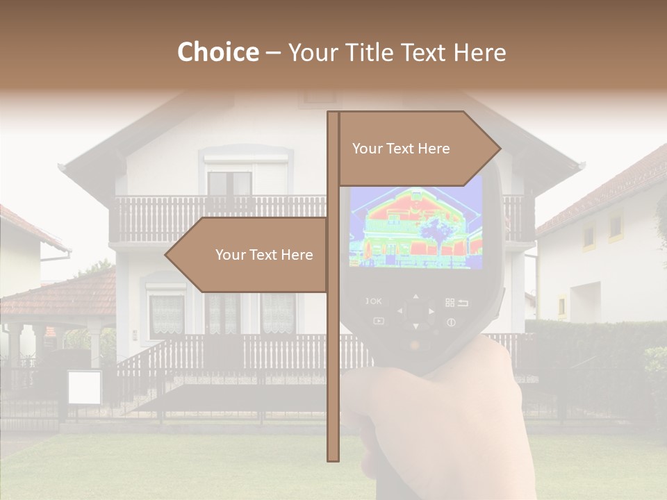 Infrared Thermal Image Thermal PowerPoint Template