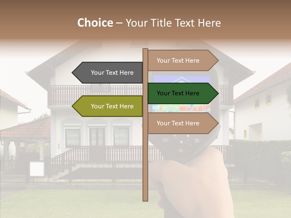 Infrared Thermal Image Thermal PowerPoint Template