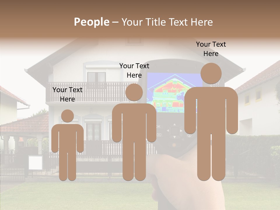 Infrared Thermal Image Thermal PowerPoint Template