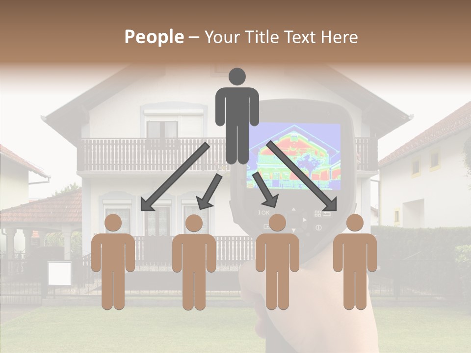 Infrared Thermal Image Thermal PowerPoint Template