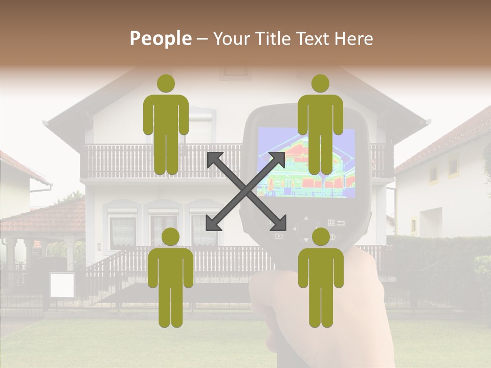 Infrared Thermal Image Thermal PowerPoint Template