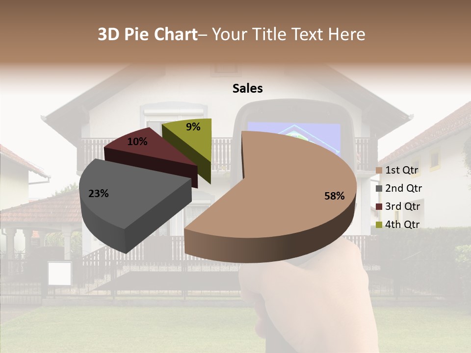 Infrared Thermal Image Thermal PowerPoint Template
