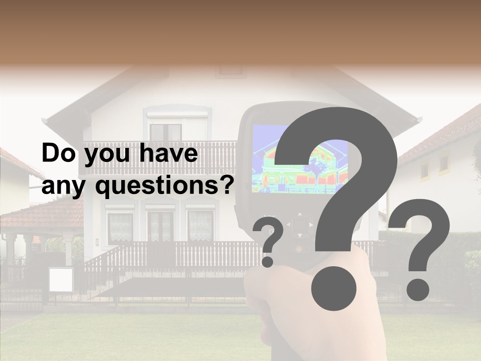 Infrared Thermal Image Thermal PowerPoint Template