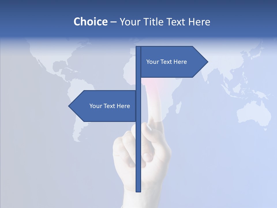 New Choice Choosing PowerPoint Template