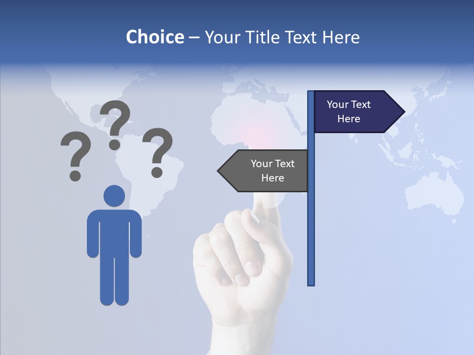 New Choice Choosing PowerPoint Template