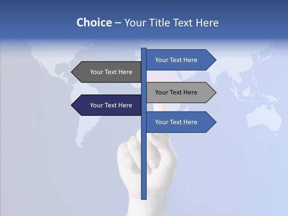 New Choice Choosing PowerPoint Template