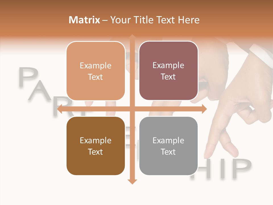 Together Support Partnership PowerPoint Template